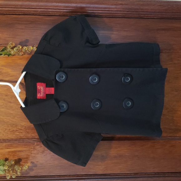 90's/Y2K Paris Blues Cropped Large Buttons Jacket Size Medium - Picture 12 of 12